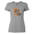thumbnail image 1 of Inktastic I Wear Orange for my Aunt Multiple Sclerosis Awareness Women's T-Shirt, 1 of 5