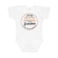 thumbnail image 1 of Inktastic I Wear Peach for My Grandma Uterine Cancer Awareness Boys or Girls Baby Bodysuit, 1 of 5