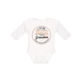 thumbnail image 1 of Inktastic I Wear Peach for my Grandma - Uterine Cancer Awareness Boys or Girls Long Sleeve Baby Bodysuit, 1 of 5