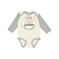 thumbnail image 1 of Inktastic I Wear Peach for my Grandma - Uterine Cancer Awareness Boys or Girls Long Sleeve Baby Bodysuit, 1 of 5