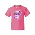 thumbnail image 1 of Inktastic I Wear Purple For My Aunt Lupus Awareness Youth T-Shirt, 1 of 5