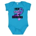 thumbnail image 1 of Inktastic I Wear Purple For My Grandma Lupus Awareness Boys or Girls Baby Bodysuit, 1 of 5