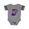 thumbnail image 1 of Inktastic I Wear Purple for My Mom Lupus Awareness Boys or Girls Baby Bodysuit, 1 of 4