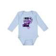 thumbnail image 1 of Inktastic I Wear Purple For My Mom Lupus Awareness Boys or Girls Long Sleeve Baby Bodysuit, 1 of 5
