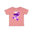 thumbnail image 1 of Inktastic I Wear Purple For My Papa Pancreatic Cancer Awareness Boys or Girls Baby T-Shirt, 1 of 5