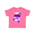 thumbnail image 1 of Inktastic I Wear Purple For My Uncle Pancreatic Cancer Awareness Boys or Girls Toddler T-Shirt, 1 of 5