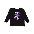 thumbnail image 1 of Inktastic I Wear Purple For Myself Lupus Awareness Boys or Girls Long Sleeve Toddler T-Shirt, 1 of 5