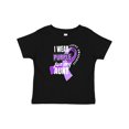 thumbnail image 1 of Inktastic I Wear Purple for My Aunt Lupus Awareness Boys or Girls Baby T-Shirt, 1 of 5