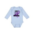 thumbnail image 1 of Inktastic I Wear Purple for My Grandma Lupus Awareness Boys or Girls Long Sleeve Baby Bodysuit, 1 of 5
