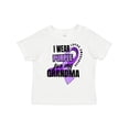 thumbnail image 1 of Inktastic I Wear Purple for My Grandma Lupus Awareness Boys or Girls Toddler T-Shirt, 1 of 5