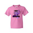 thumbnail image 1 of Inktastic I Wear Purple for My Grandma Lupus Awareness Youth T-Shirt, 1 of 5