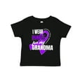 thumbnail image 1 of Inktastic I Wear Purple for My Grandma Pancreatic Cancer Awareness Boys or Girls Toddler T-Shirt, 1 of 5