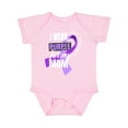 thumbnail image 1 of Inktastic I Wear Purple for My Mom Lupus Awareness Boys or Girls Baby Bodysuit, 1 of 5