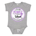 thumbnail image 1 of Inktastic I Wear Purple for My Mom Lupus Awareness Boys or Girls Baby Bodysuit, 1 of 5