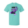 thumbnail image 1 of Inktastic I Wear Purple for My Mom Lupus Awareness T-Shirt, 1 of 5