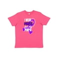 thumbnail image 1 of Inktastic I Wear Purple for My Papa Pancreatic Cancer Awareness Youth T-Shirt, 1 of 5