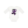 thumbnail image 1 of Inktastic I Wear Purple for Myself Cystic Fibrosis Awareness Boys or Girls Long Sleeve Baby Bodysuit, 1 of 5