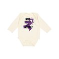 thumbnail image 1 of Inktastic I Wear Purple for Myself Cystic Fibrosis Awareness Boys or Girls Long Sleeve Baby Bodysuit, 1 of 5