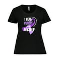 thumbnail image 1 of Inktastic I Wear Purple for Myself Lupus Awareness Women's Plus Size T-Shirt, 1 of 5