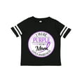 thumbnail image 1 of Inktastic I Wear Purple for my Mom- Lupus Awareness Boys or Girls Toddler T-Shirt, 1 of 5