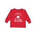 thumbnail image 1 of Inktastic I Wear Red for My Uncle Military Friday Boys or Girls Long Sleeve Toddler T-Shirt, 1 of 5