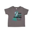 thumbnail image 1 of Inktastic I Wear Teal for My Grandma Boys or Girls Toddler T-Shirt, 1 of 5