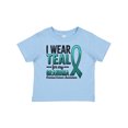 thumbnail image 1 of Inktastic I Wear Teal for My Grandma-ovarian Cancer Awareness Boys or Girls Baby T-Shirt, 1 of 5