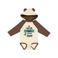thumbnail image 1 of Inktastic I Wear Teal for My Nana with Teal Ribbon Boys or Girls Long Sleeve Baby Bodysuit, 1 of 5