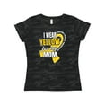 thumbnail image 1 of Inktastic I Wear Yellow For My Mom Endometriosis Awareness Women's T-Shirt, 1 of 5