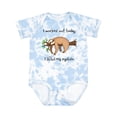 thumbnail image 1 of Inktastic I Worked out Today. I Lifted My Eyelids Cute Sloth on a Branch Boys or Girls Baby Bodysuit, 1 of 5