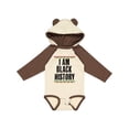 thumbnail image 1 of Inktastic I am Black History Month Boys or Girls Long Sleeve Baby Bodysuit, 1 of 5