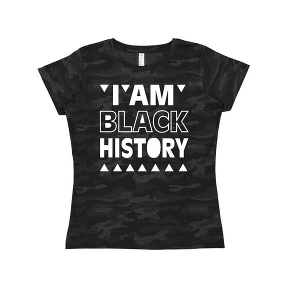 Inktastic I am Black History Women's T-Shirt