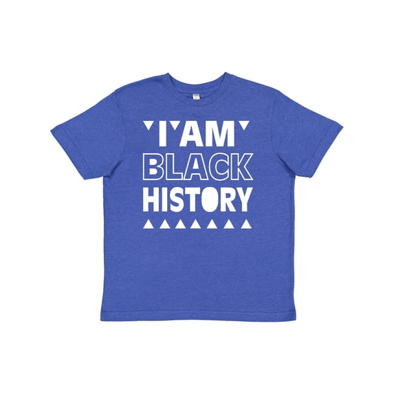 Inktastic I am Black History Youth T-Shirt