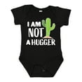 thumbnail image 1 of Inktastic I am Not a Hugger with Cactus Boys or Girls Baby Bodysuit, 1 of 5
