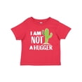 thumbnail image 1 of Inktastic I am Not a Hugger with Cactus Boys or Girls Baby T-Shirt, 1 of 5