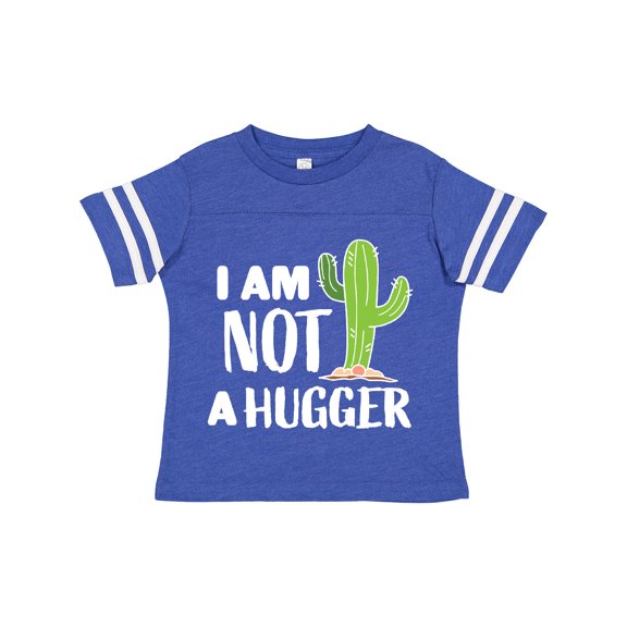 Inktastic I am Not a Hugger with Cactus Boys or Girls Toddler T-Shirt