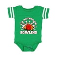 thumbnail image 1 of Inktastic I'd Rather Be Bowling Boys or Girls Baby Bodysuit, 1 of 5