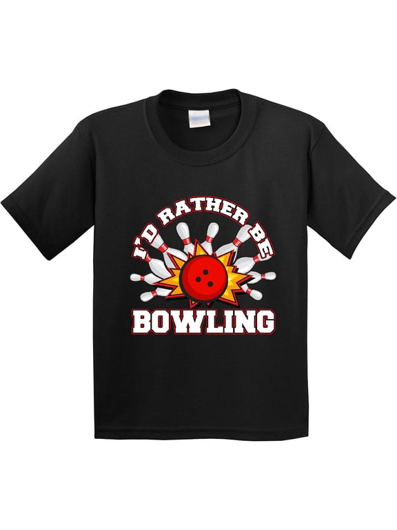 I'd Rather Be Bowling Youth T-Shirt