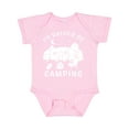 thumbnail image 1 of Inktastic I'd Rather Be Camping Boys or Girls Baby Bodysuit, 1 of 5