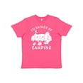 thumbnail image 1 of Inktastic I'd Rather Be Camping Youth T-Shirt, 1 of 5