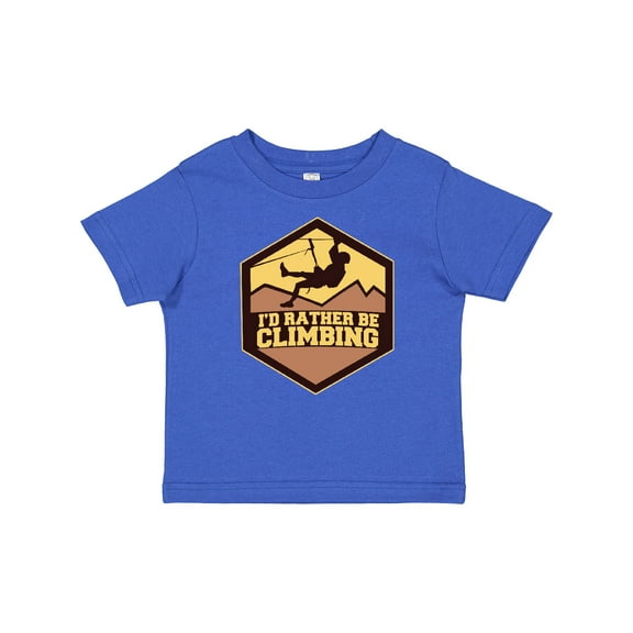 Inktastic I'd Rather Be Climbing Boys or Girls Baby T-Shirt