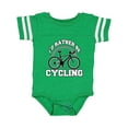 thumbnail image 1 of Inktastic I'd Rather Be Cycling Boys or Girls Baby Bodysuit, 1 of 5