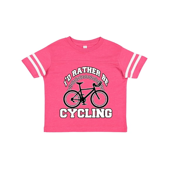Inktastic I'd Rather Be Cycling Boys or Girls Toddler T-Shirt