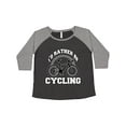 thumbnail image 1 of Inktastic I'd Rather Be Cycling Women's Plus Size T-Shirt, 1 of 5