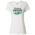 thumbnail image 1 of Inktastic I'd Rather Be Gardening Blue Flowers Women's T-Shirt, 1 of 5