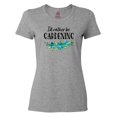 thumbnail image 1 of Inktastic I'd Rather Be Gardening Blue Flowers Women's T-Shirt, 1 of 5