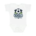 thumbnail image 1 of Inktastic I'd Rather Be Playing Soccer Boys or Girls Baby Bodysuit, 1 of 5