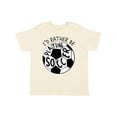 thumbnail image 1 of Inktastic I'd Rather Be Playing Soccer Boys or Girls Toddler T-Shirt, 1 of 5