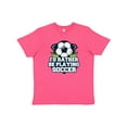 thumbnail image 1 of Inktastic I'd Rather Be Playing Soccer Youth T-Shirt, 1 of 5