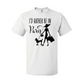 thumbnail image 1 of Inktastic I'd Rather Be in Paris- Shopping and Travel T-Shirt, 1 of 5